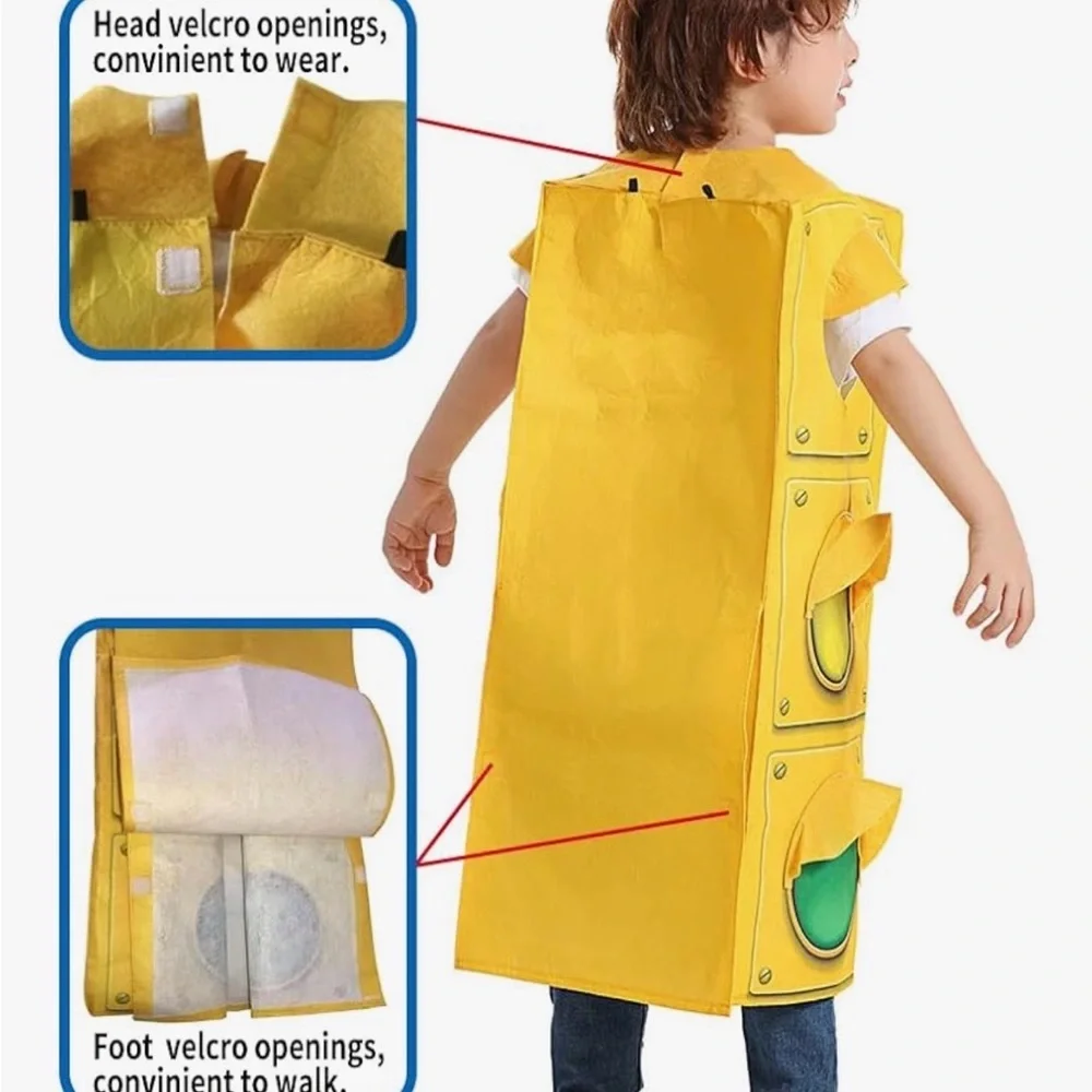 Light Up Toddler Traffic Light Costume with Red, Yellow, Green Lights
